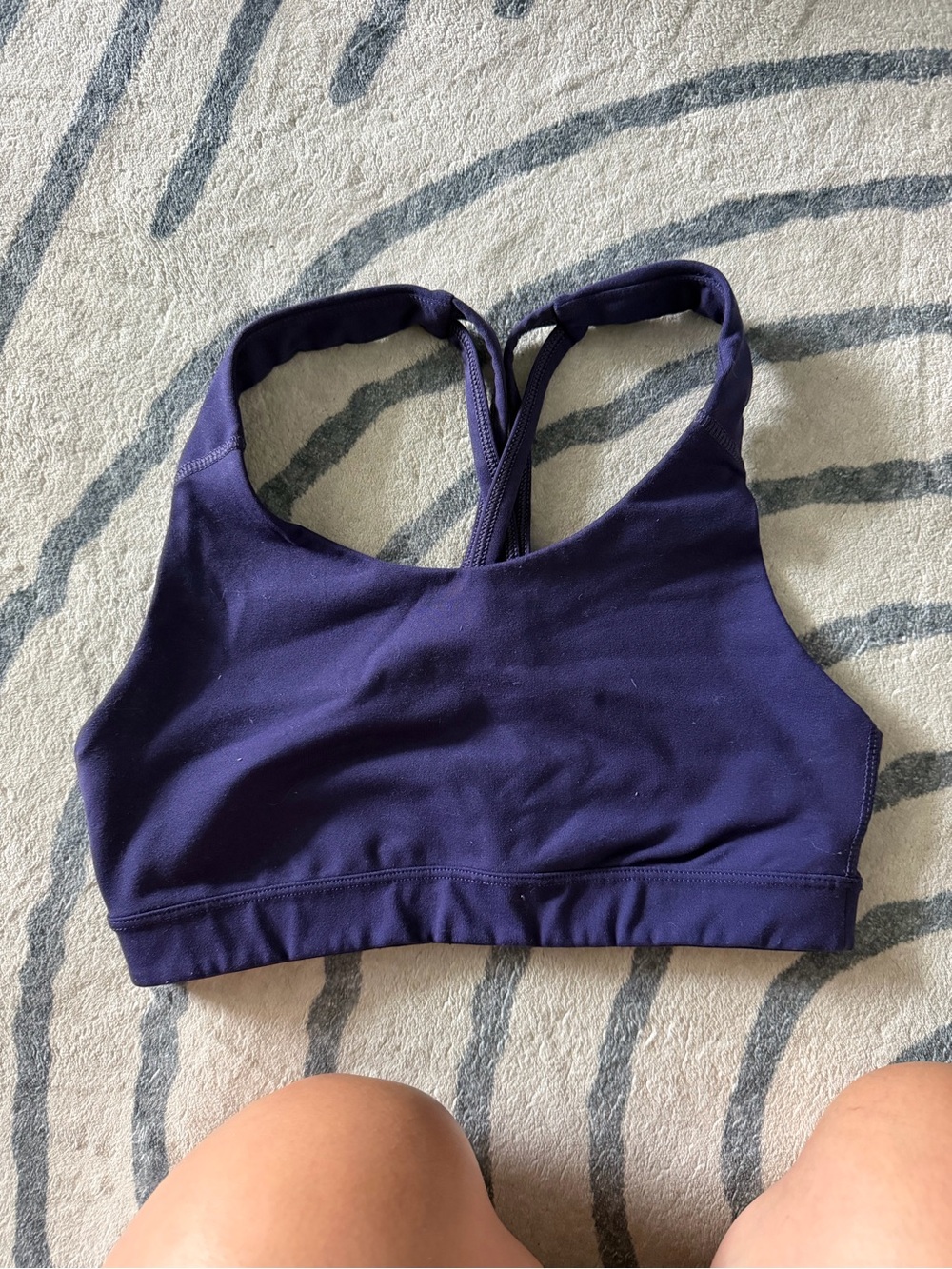 Old Navy Purple High-Neck Sports Bra